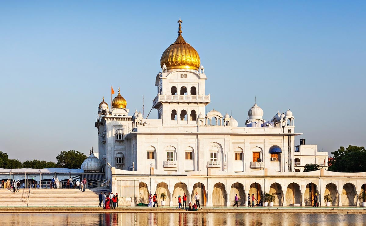 Temple de la communauté Sikh, Delhi