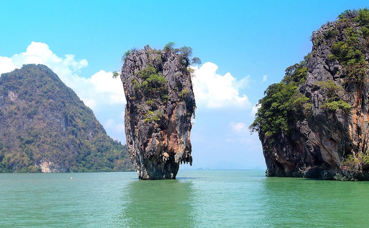 Isla de James Bond, en la bahía de Phang Nga