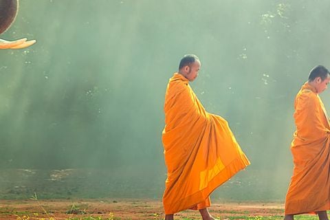 Monjes Budistas - Tailandia